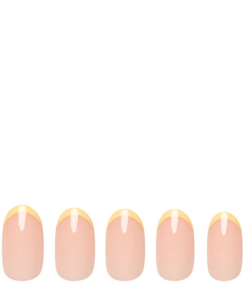 GLAMNETIC French Butter Short Round Nails