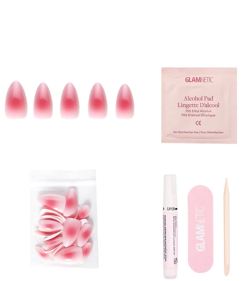 GLAMNETIC Blushing Aura Nail Set