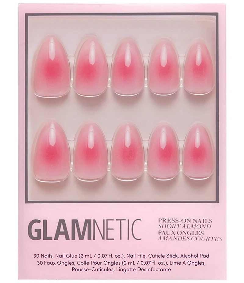 GLAMNETIC Blushing Aura Nail Set