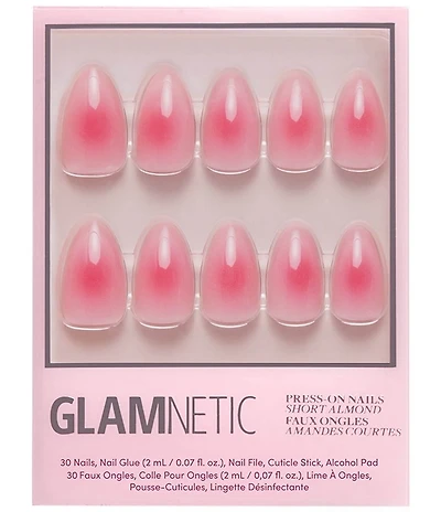 GLAMNETIC Blushing Aura Nail Set