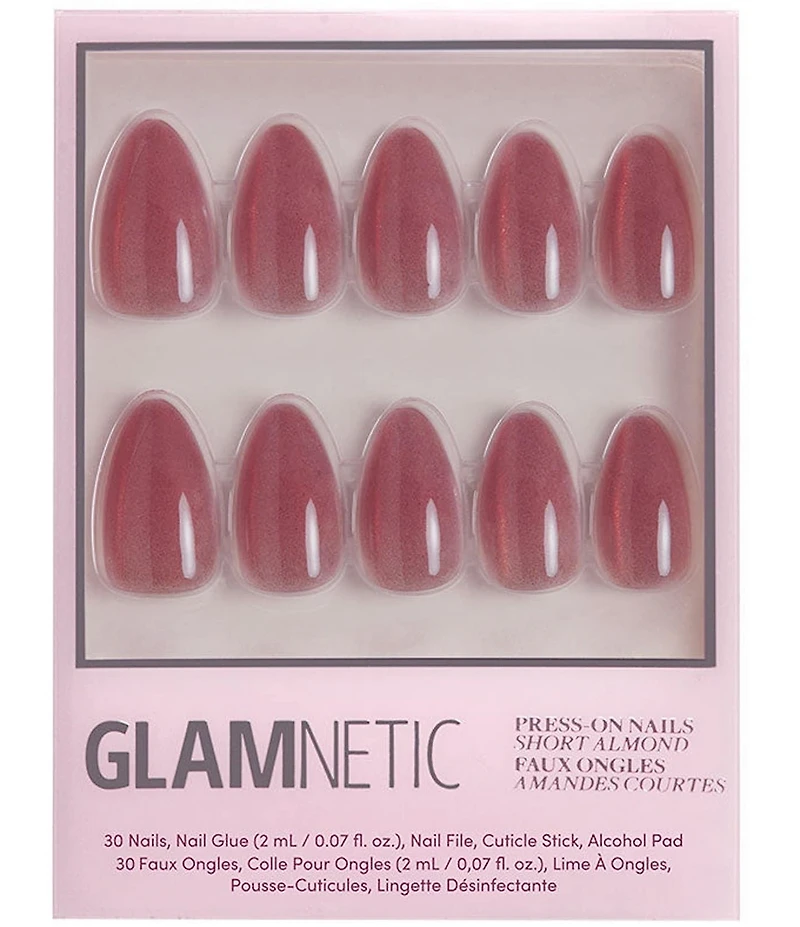 GLAMNETIC Rose Press-On Nail Set