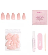 GLAMNETIC Wifey Short Almond Nail Set