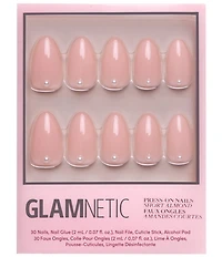 GLAMNETIC Wifey Short Almond Nail Set