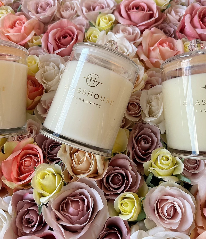 Glasshouse Fragrances Arabian Nights White Oud 13.4 oz. Triple Scented Candle