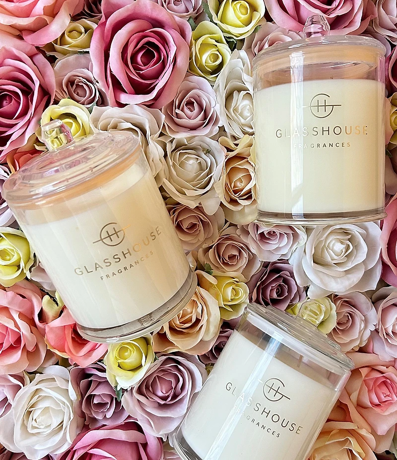 Glasshouse Fragrances Kyoto In Bloom 13.4 oz Triple Scented Candle