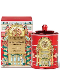 Glasshouse Fragrances Night Before Christmas Dancing Sugar Plums Triple Scented Candle