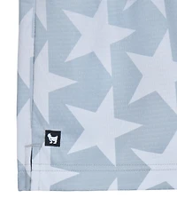 GOAT USA 6#double; Inseam Star Ombre Mesh Shorts