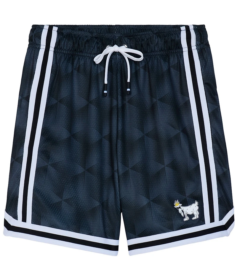GOAT USA 7#double; Inseam Geo Print Mesh Shorts
