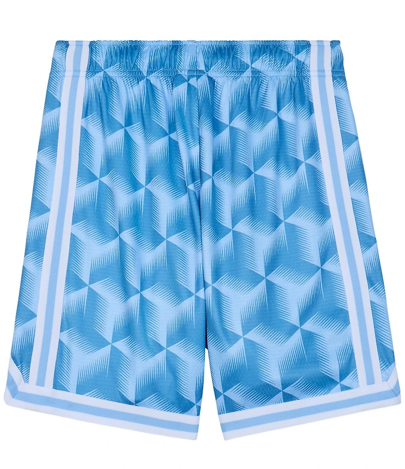 GOAT USA 7#double; Inseam Geo Print Mesh Shorts