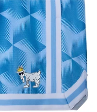 GOAT USA 7#double; Inseam Geo Print Mesh Shorts