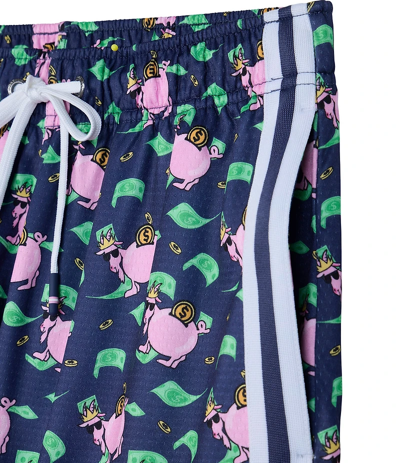 GOAT USA 7#double; Inseam Piggy Bank Mesh Shorts