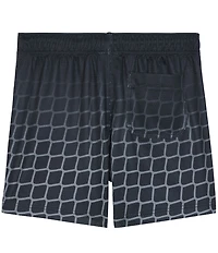 GOAT USA 8#double; Inseam Hockey Net Ombre Mesh Shorts