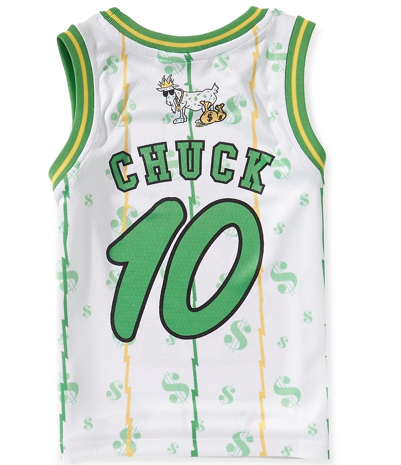 GOAT USA Big Boys Cash Money Sleeveless Basketball Jersey