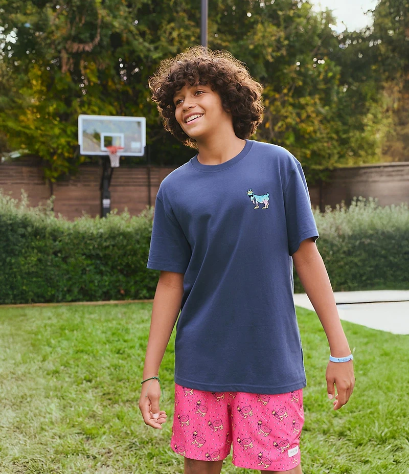 GOAT USA Big Boys Coolness Drip Graphic Short-Sleeve T-Shirt