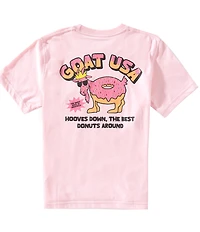 GOAT USA Big Boys Donut Goat Graphic Short-Sleeve T-Shirt