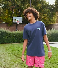 GOAT USA Big Boys Donut Print Swim Trunks