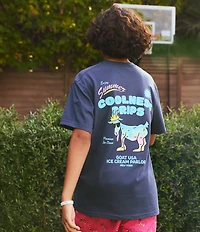 GOAT USA Big Boys Donut Print Swim Trunks