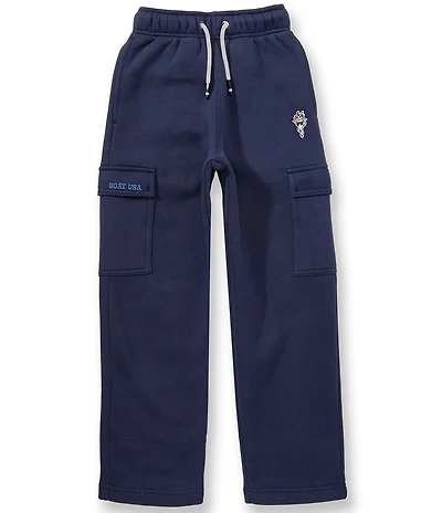GOAT USA Big Boys Fleece Cargo Pull-On Sweatpants