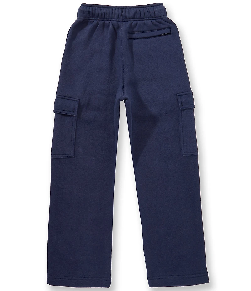GOAT USA Big Boys Fleece Cargo Pull-On Sweatpants