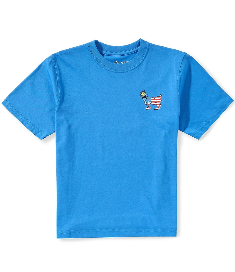 GOAT USA Big Boys Freedom Short Sleeve T-Shirt