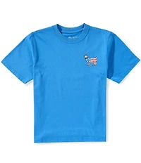 GOAT USA Big Boys Freedom Short Sleeve T-Shirt