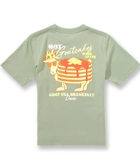 GOAT USA Big Boys Goatcakes Graphic Short Sleeve T-Shirt