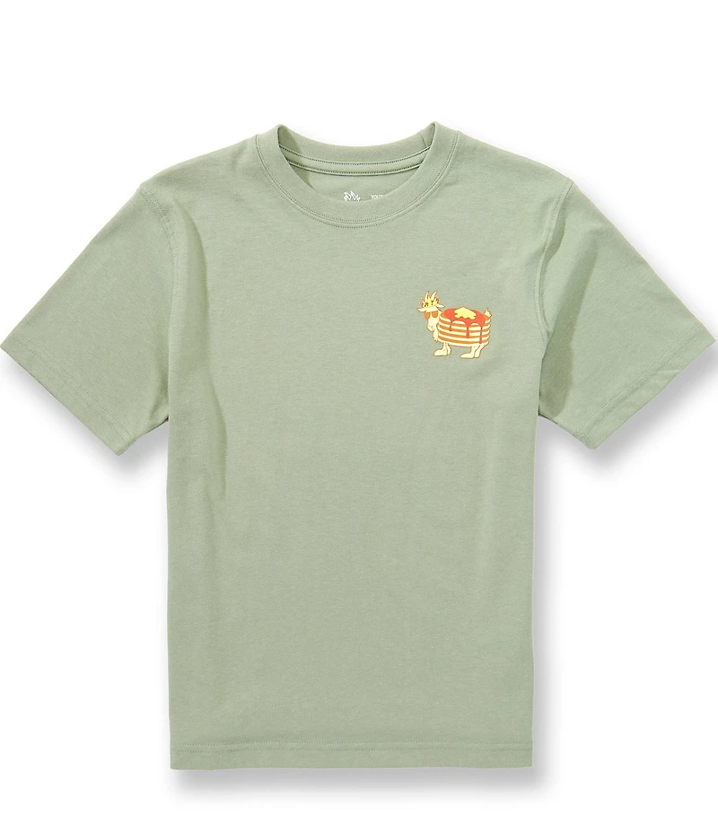 GOAT USA Big Boys Goatcakes Graphic Short Sleeve T-Shirt