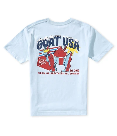 GOAT USA Big Boys Icy Short Sleeve T-Shirt
