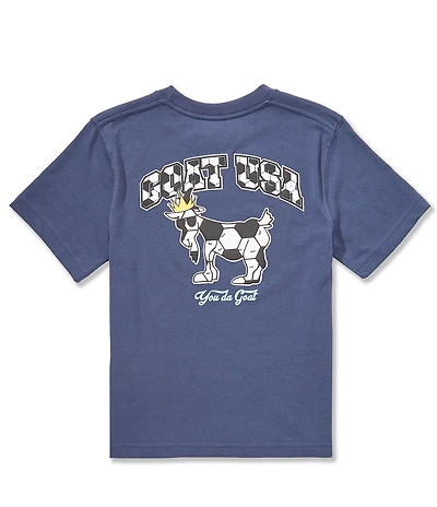 GOAT USA Big Boys Soccer Goat Short-Sleeve T-Shirt