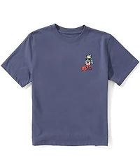 GOAT USA Big Boys Varsity Football Graphic Short Sleeve T-Shirt