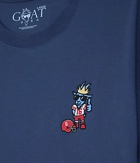 GOAT USA Football League Short Sleeve Graphic T-Shirt