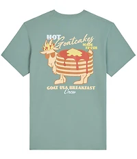 GOAT USA Hot Goatcakes Short Sleeve Graphic T-Shirt