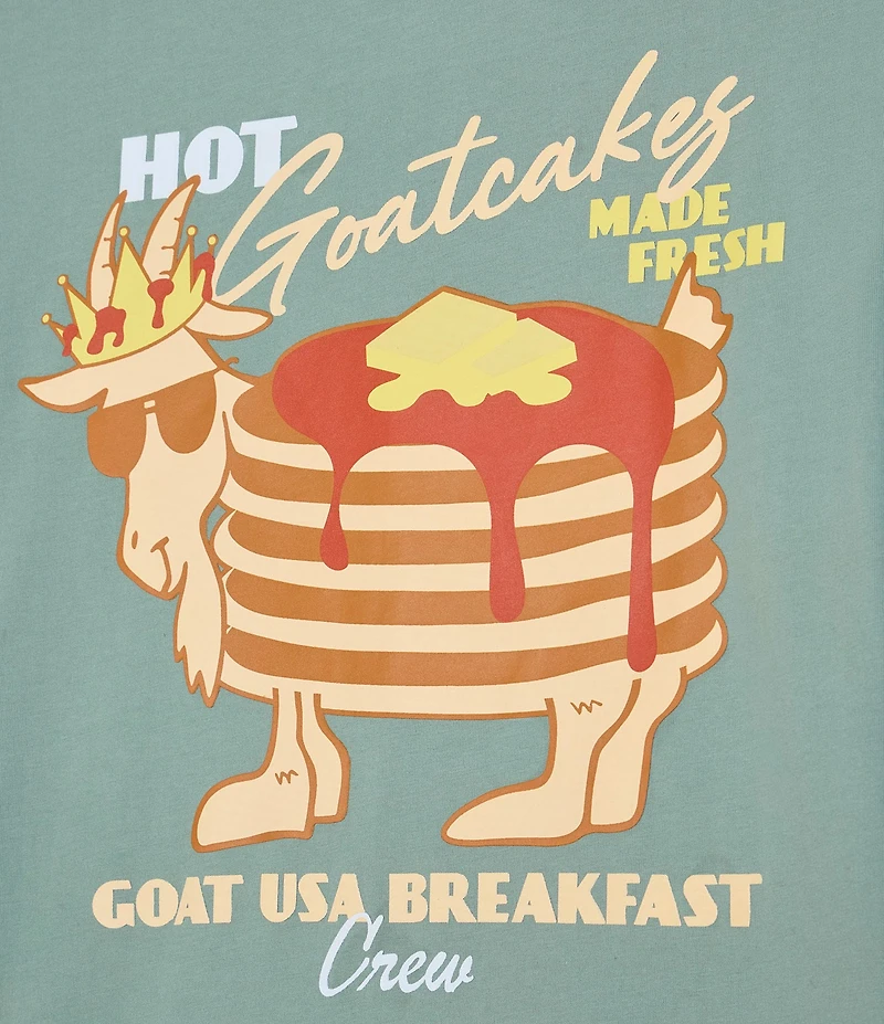 GOAT USA Hot Goatcakes Short Sleeve Graphic T-Shirt