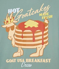 GOAT USA Hot Goatcakes Short Sleeve Graphic T-Shirt