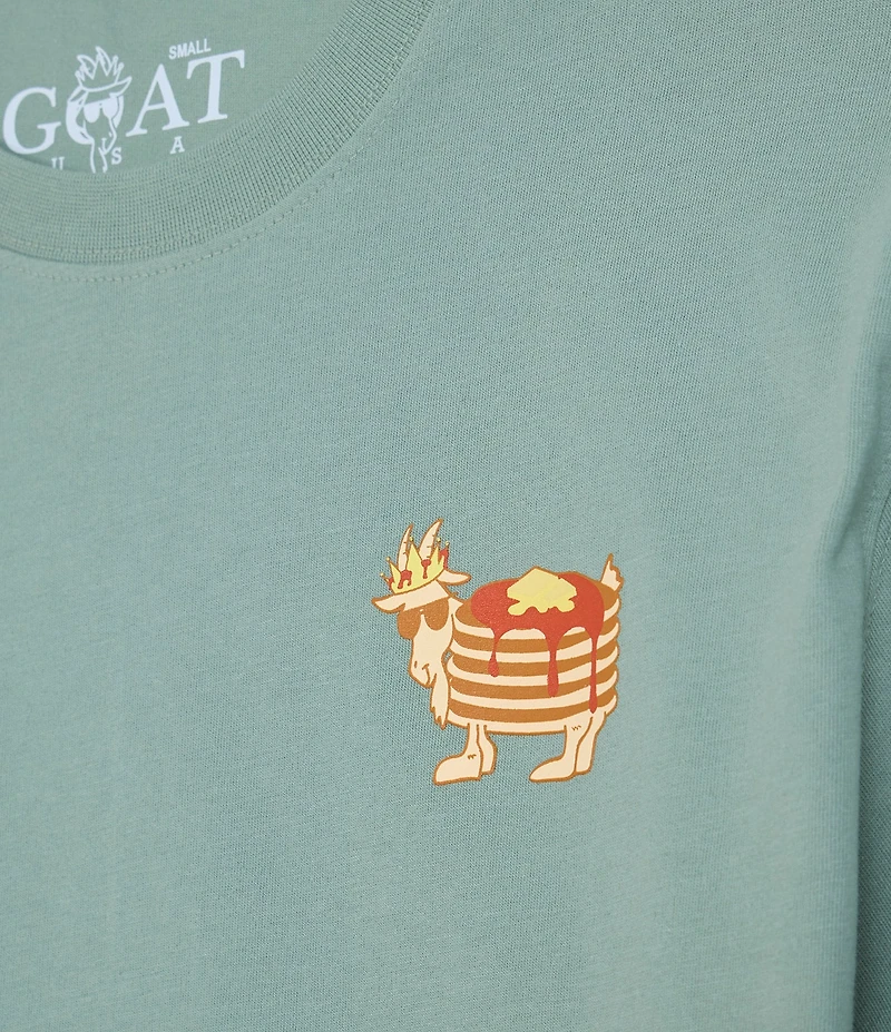 GOAT USA Hot Goatcakes Short Sleeve Graphic T-Shirt