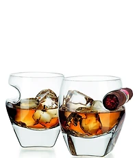 Godinger Arturo Cigar Whiskey Tumblers, Set of 2