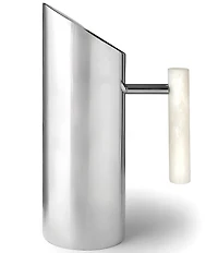 Godinger Azure Collection White Stainless Pitcher, 58.5 oz