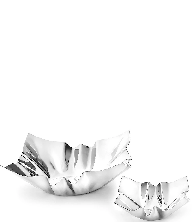 Godinger Cerro Collection Centerpiece Small Square Bowl, 6#double;