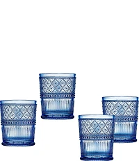 Godinger Claro Double Old Fashioned Glasses, Set of 4