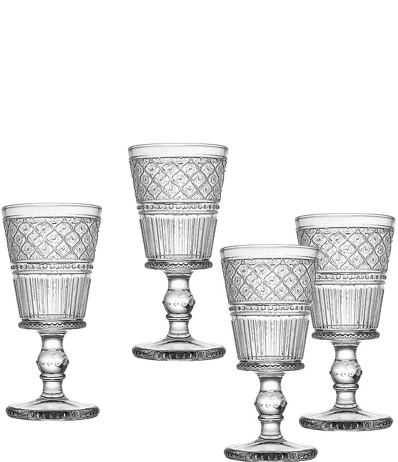 Godinger Claro Goblets, Set of 4