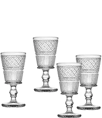 Godinger Claro Goblets, Set of 4