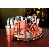 Godinger Copper 9-Piece Bar Set