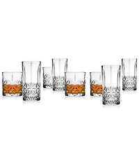 Godinger Corby Barware Glasses, Set of 8
