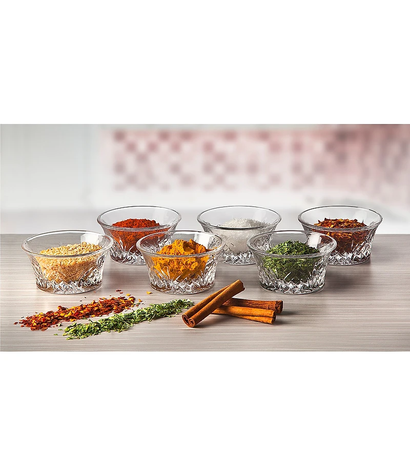 Godinger Dublin Prep/Condiment Bowls, Set of 6, 3.5 oz.