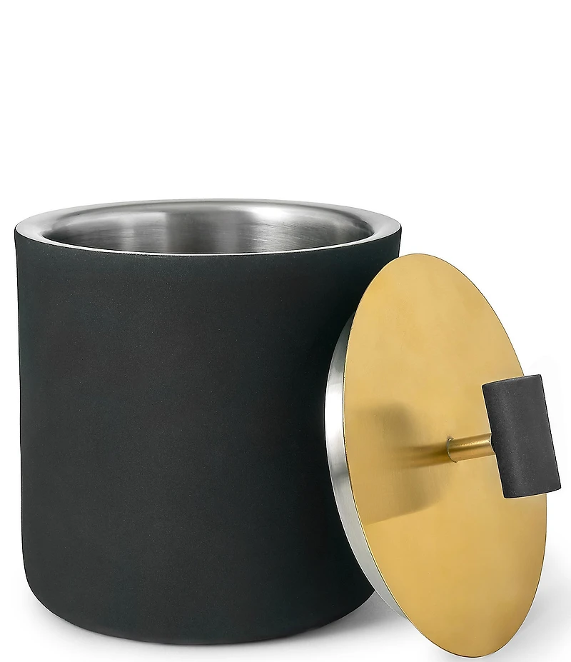 Godinger Encalmo Black & Gold Ice Bucket