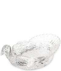 Godinger Harvest Crystal Turkey Server