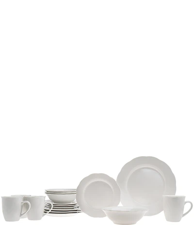 Godinger Inglenook 16-Piece Dinnerware Set, Service for 4