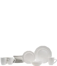 Godinger Inglenook 16-Piece Dinnerware Set, Service for 4