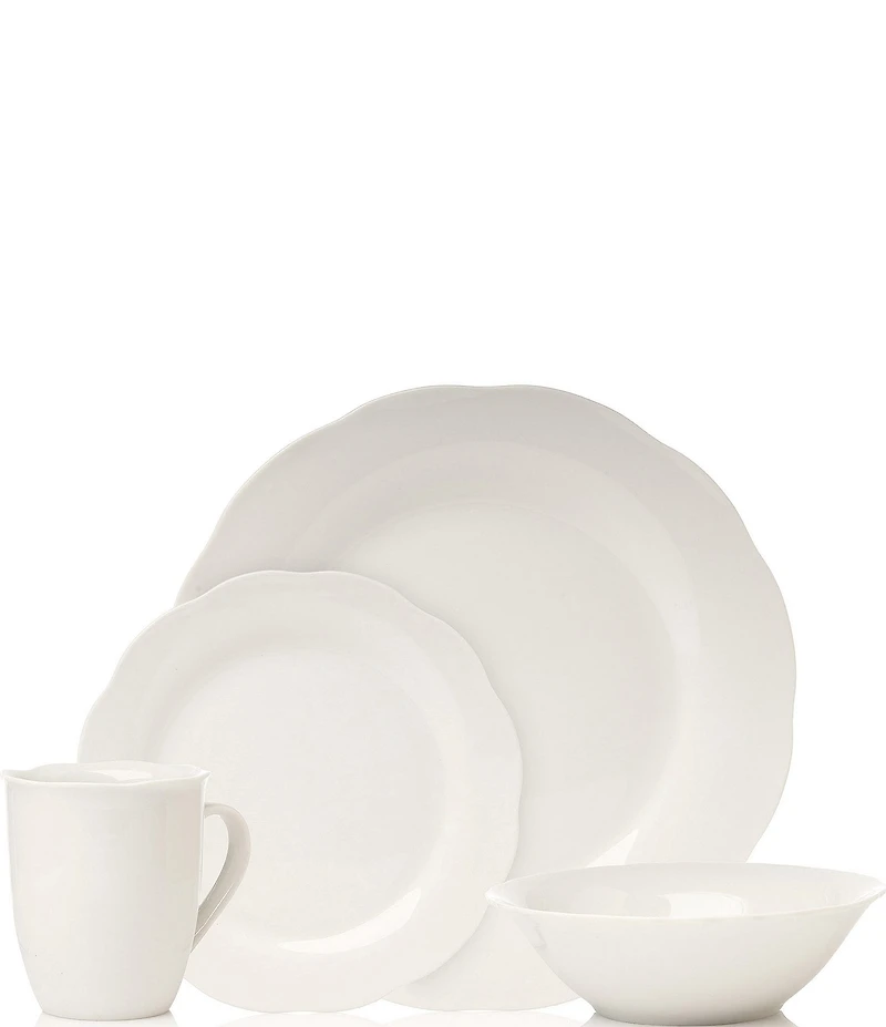 Godinger Inglenook 16-Piece Dinnerware Set, Service for 4