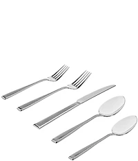 Godinger Ingot Silver 20-Piece Stainless Steel Flatware Set, Service for 4
